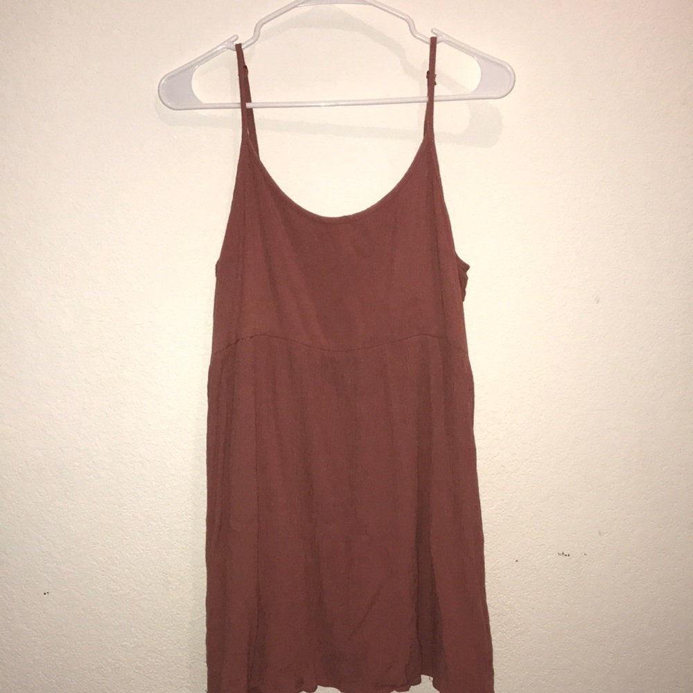 dusty rose dress